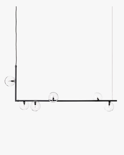 Diff Linear Glass Globe Chandelier-DF2090