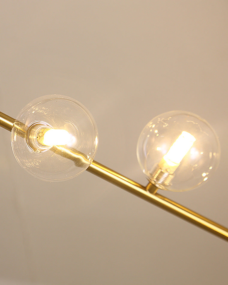 Diff Linear Glass Globe Chandelier-DF2090