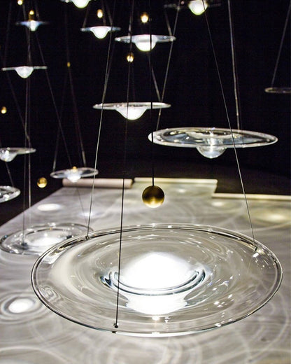 Diff Water Drop Glass Pendant Light-DF2092