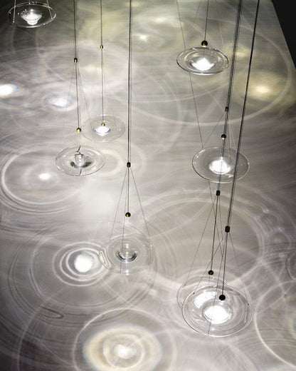 Diff Water Drop Glass Pendant Light-DF2092