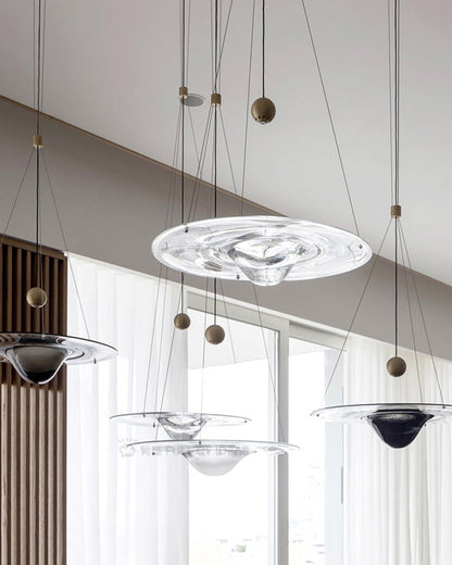 Diff Water Drop Glass Pendant Light-DF2092
