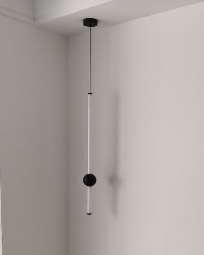 Diff White & Black Tube Pendant Light-DF2093