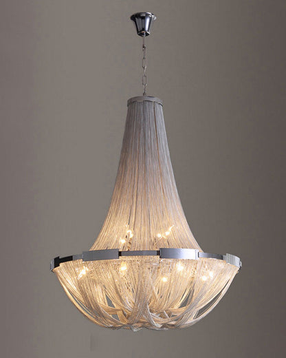 Diff Silver Chain Empire Chandelier-DF2096