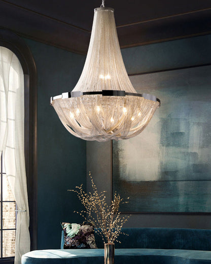 Diff Silver Chain Empire Chandelier-DF2096