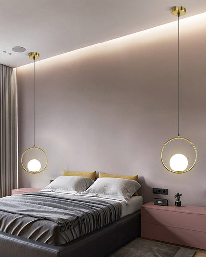 Diff Glass Globe Pendant Light-DF2097