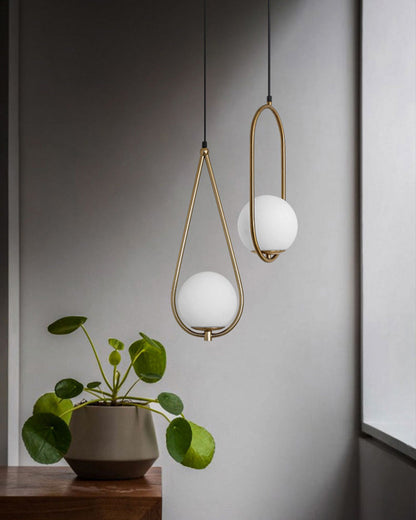 Diff Glass Globe Pendant Light-DF2097