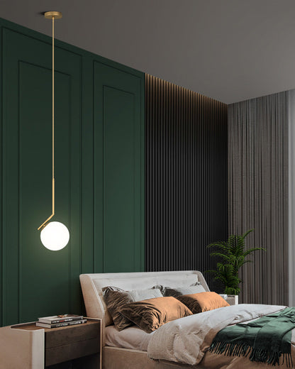 Diff Glass Globe Pendant Light-DF2097