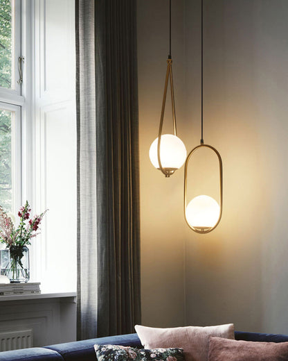 Diff Glass Globe Pendant Light-DF2097