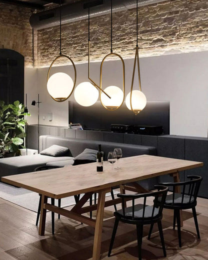 Diff Glass Globe Pendant Light-DF2097