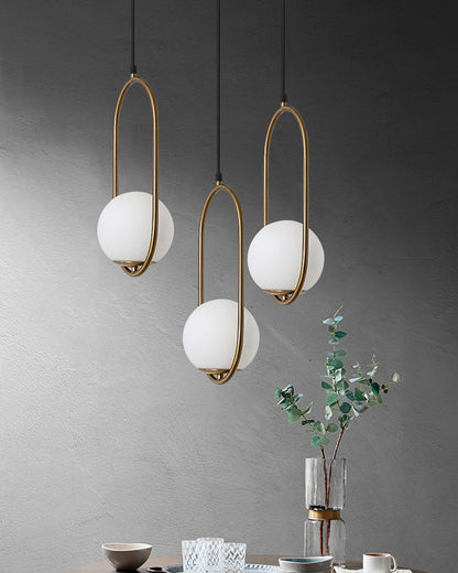 Diff Glass Globe Pendant Light-DF2097