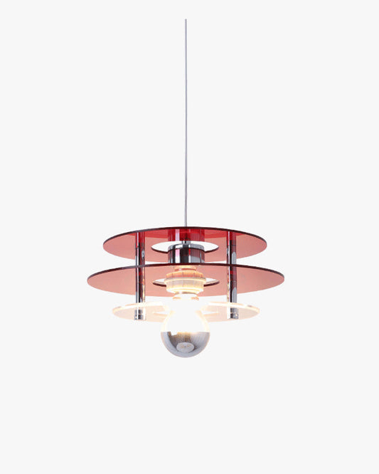Diff Space Age Flying Saucer Pendant Light-DF2098