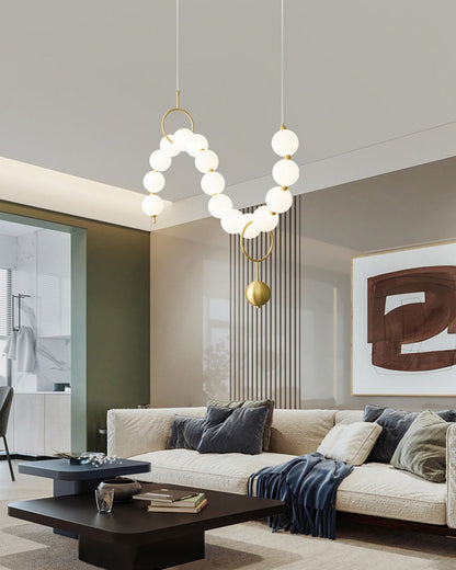 Diff String Pearl Chandelier-DF2102