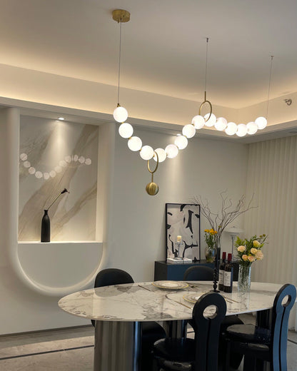 Diff String Pearl Chandelier-DF2102
