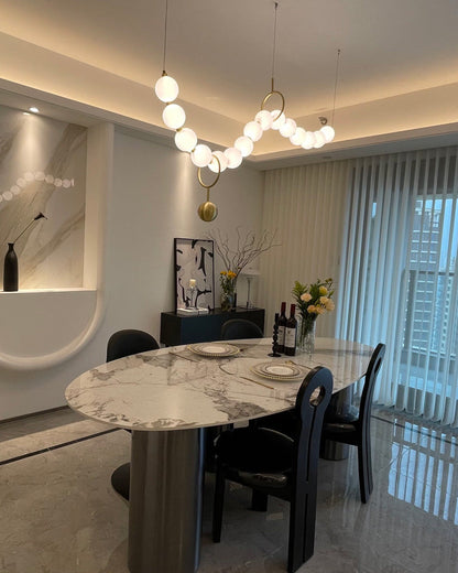Diff String Pearl Chandelier-DF2102