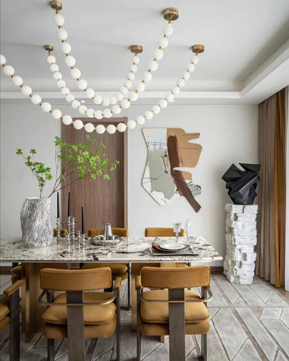 Diff String Pearl Chandelier-DF2102