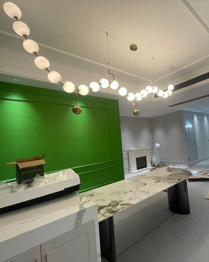 Diff String Pearl Chandelier-DF2102