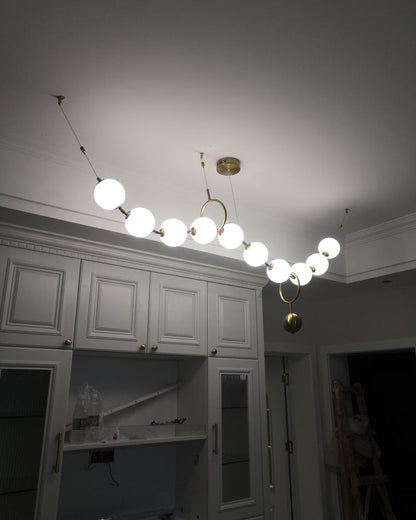 Diff String Pearl Chandelier-DF2102