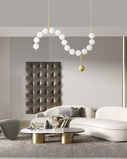 Diff String Pearl Chandelier-DF2102