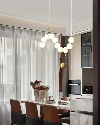 Diff String Pearl Chandelier-DF2102