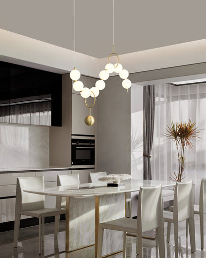 Diff String Pearl Chandelier-DF2102