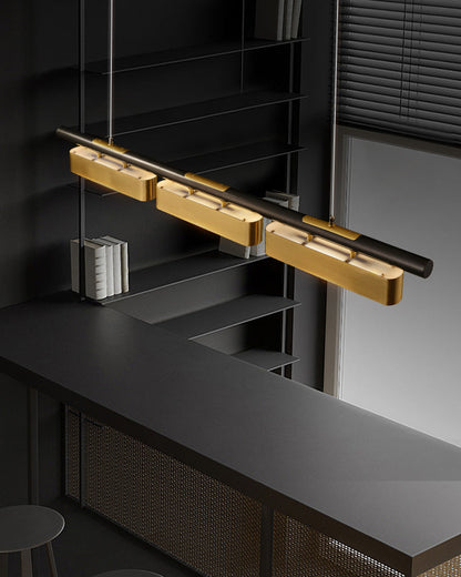 Diff Triple Linear Pendant Chandelier-DF2103
