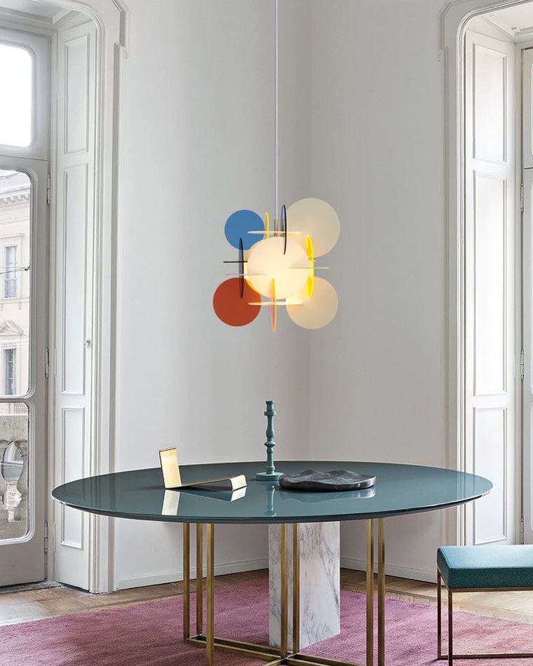 Diff Disc Sculptural Pendant Light-DF2112