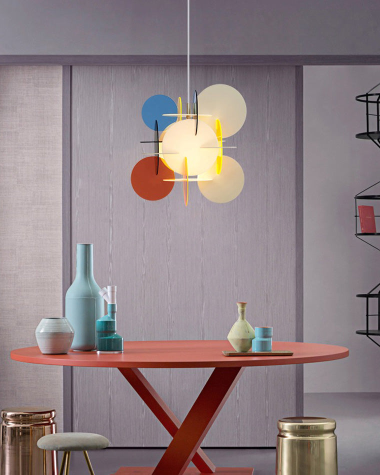 Diff Disc Sculptural Pendant Light-DF2112