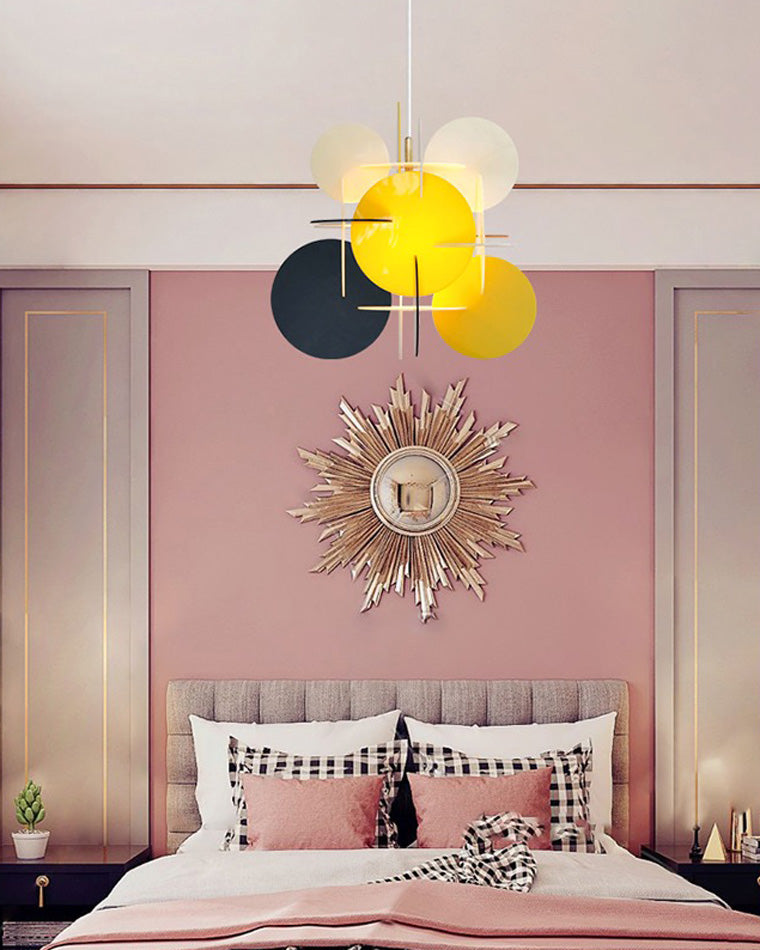 Diff Disc Sculptural Pendant Light-DF2112