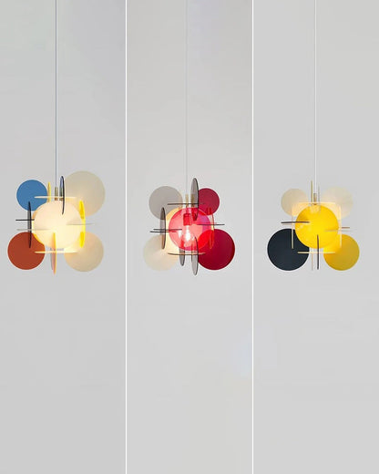 Diff Disc Sculptural Pendant Light-DF2112