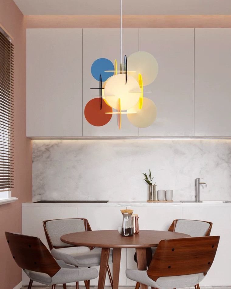 Diff Disc Sculptural Pendant Light-DF2112