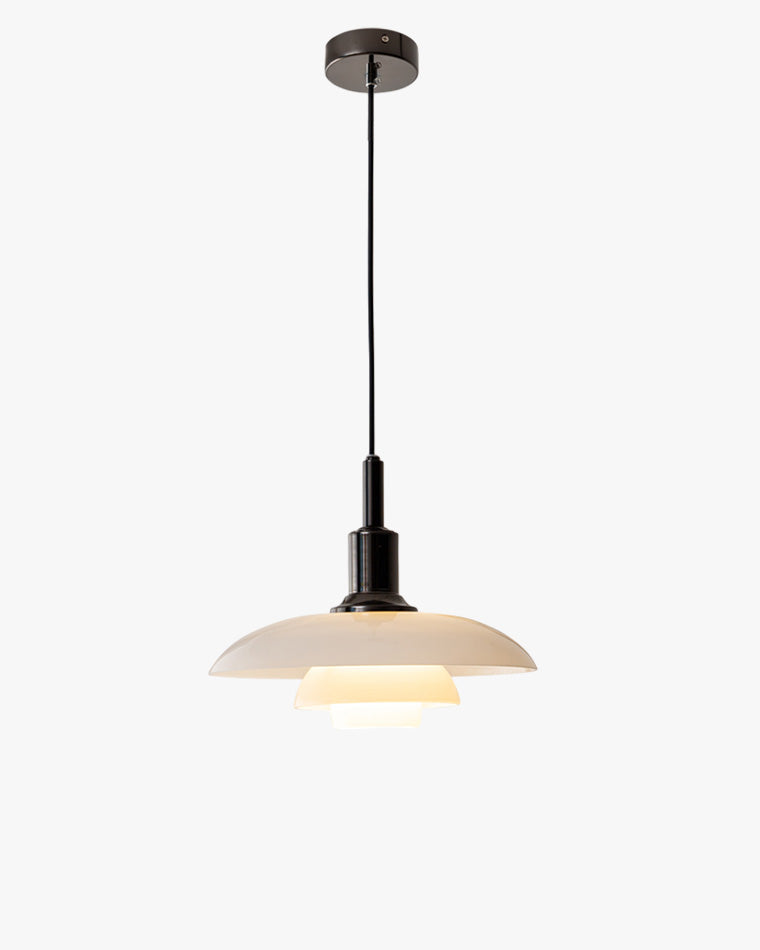 Diff Danish Designer Milk Glass Pendant Lamp-DF2116