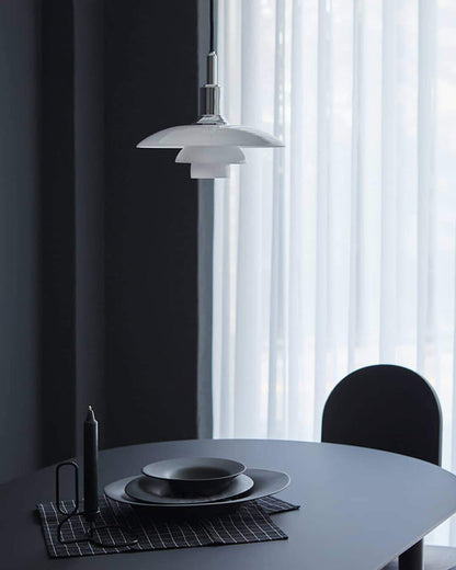 Diff Danish Designer Milk Glass Pendant Lamp-DF2116