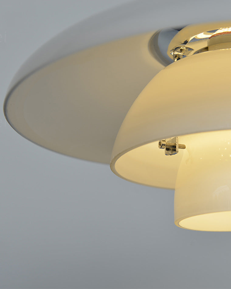 Diff Danish Designer Milk Glass Pendant Lamp-DF2116