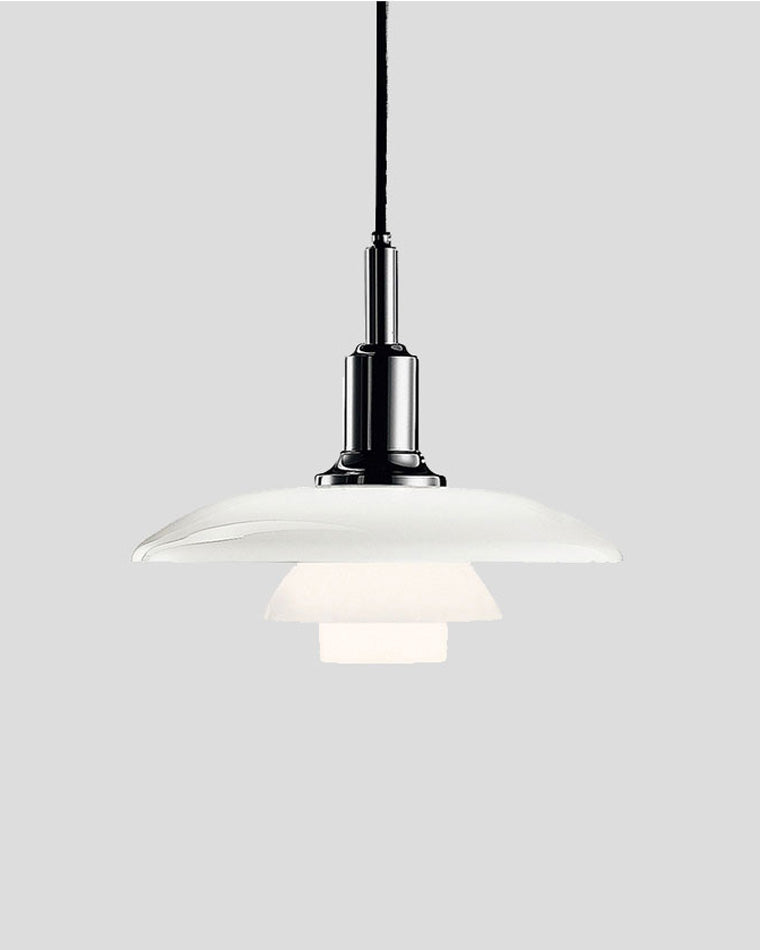 Diff Danish Designer Milk Glass Pendant Lamp-DF2116