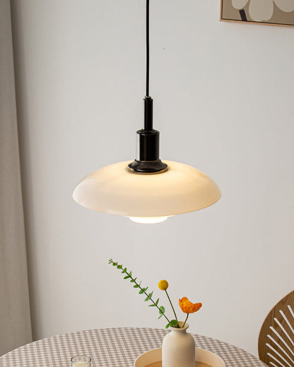 Diff Danish Designer Milk Glass Pendant Lamp-DF2116