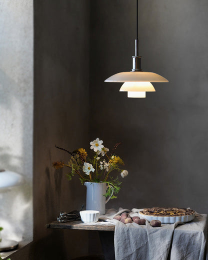 Diff Danish Designer Milk Glass Pendant Lamp-DF2116