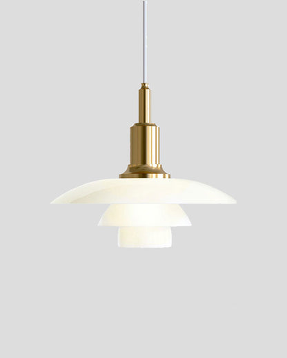 Diff Danish Designer Milk Glass Pendant Lamp-DF2116