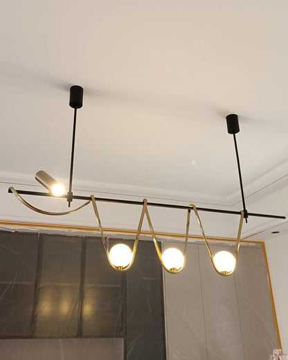 Diff Sculptural Linear Pendant Light-DF2117