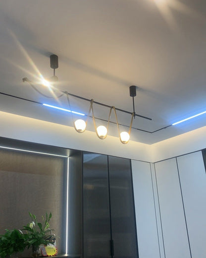 Diff Sculptural Linear Pendant Light-DF2117