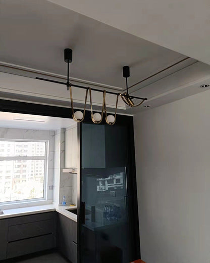 Diff Sculptural Linear Pendant Light-DF2117