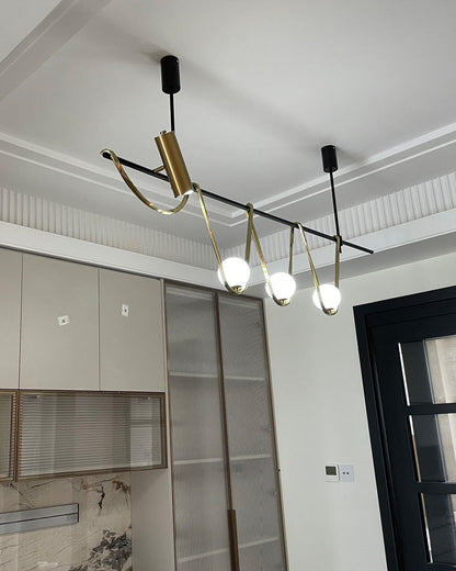 Diff Sculptural Linear Pendant Light-DF2117