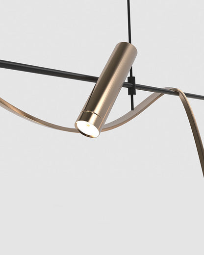 Diff Sculptural Linear Pendant Light-DF2117