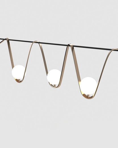 Diff Sculptural Linear Pendant Light-DF2117