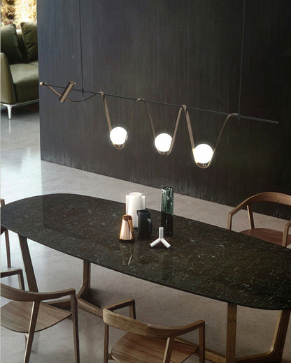 Diff Sculptural Linear Pendant Light-DF2117