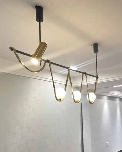 Diff Sculptural Linear Pendant Light-DF2117