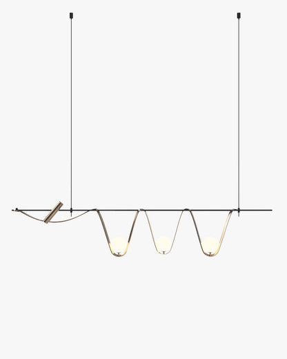 Diff Sculptural Linear Pendant Light-DF2117