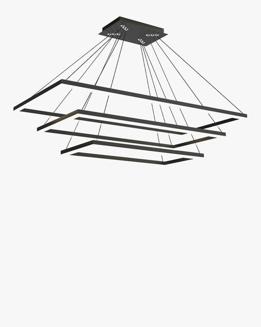 Diff Tiered Rectangular Chandelier-DF2120