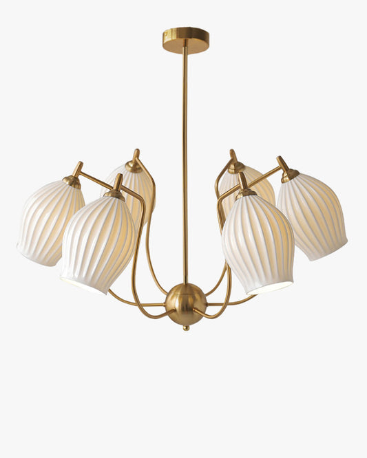 Diff Ceramic Flower Chandelier-DF2121