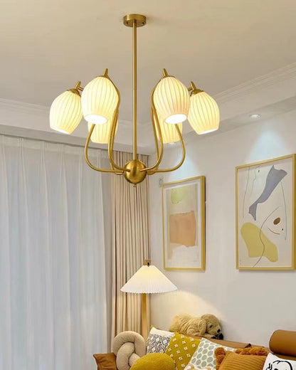 Diff Ceramic Flower Chandelier-DF2121