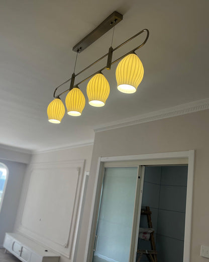 Diff Ceramic Flower Chandelier-DF2121